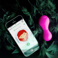 Вагінальні кульки Fun Toys Gballs 2 App Рожеві