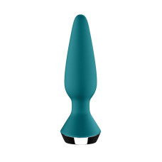 Анальная смарт-вибропробка Satisfyer Plug-ilicious 1 Бирюзовая