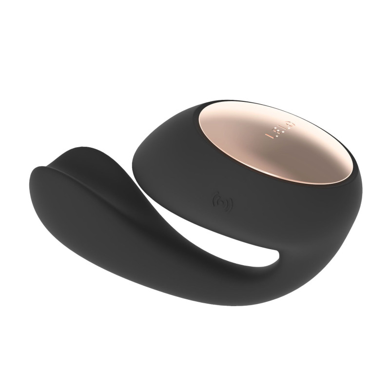 Смарт-вибратор LELO Ida Wave Black, вагинально-клиторальный, технология WaveMotion, 2 мотора Смарт-вибратор LELO Ida Wave Black, вагинально-клиторальный, технология WaveMotion, 2 мотора