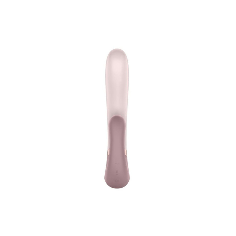 Смарт вибратор-кролик с подогревом Satisfyer Heat Wave Mauve