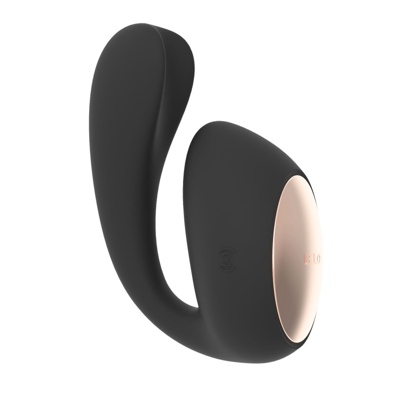 Смарт-вибратор LELO Ida Wave Black, вагинально-клиторальный, технология WaveMotion, 2 мотора Смарт-вибратор LELO Ida Wave Black, вагинально-клиторальный, технология WaveMotion, 2 мотора