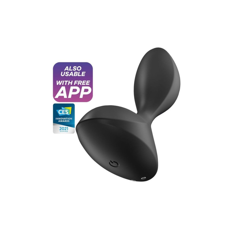 Анальна смарт-пробка з вібрацією Satisfyer Sweet Seal Black Анальна смарт-пробка з вібрацією Satisfyer Sweet Seal Black