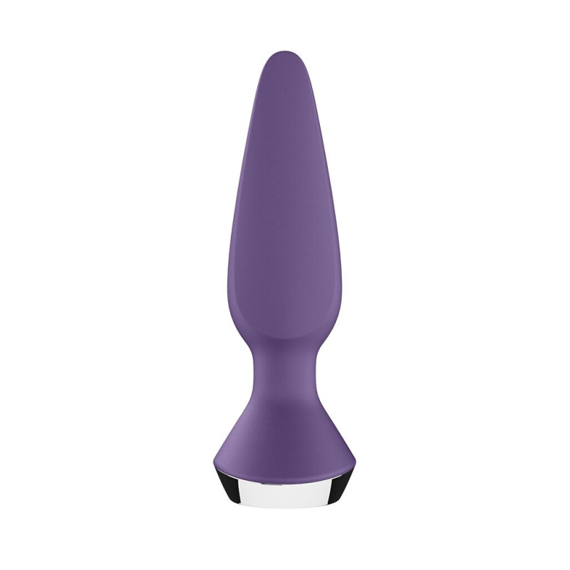 Анальна смарт-вібропробка Satisfyer Plug-ilicious 1 Фіолетова Анальна смарт-вібропробка Satisfyer Plug-ilicious 1 Фіолетова