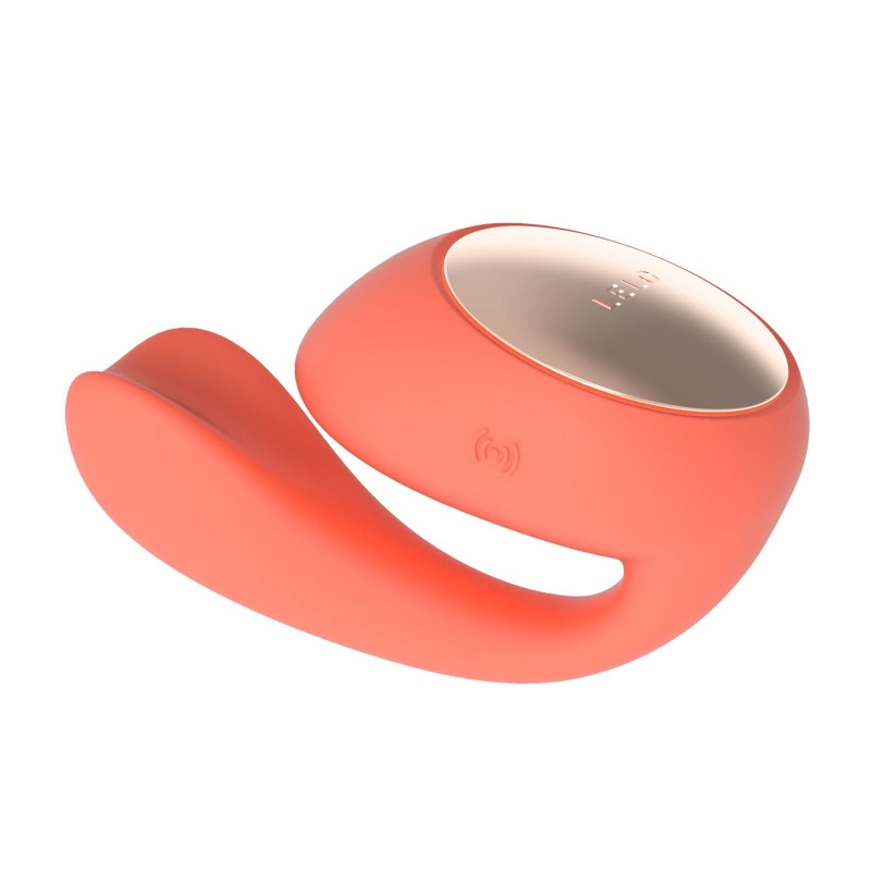 Смарт-вибратор LELO Ida Wave Coral Red, вагинально-клиторальный, технология WaveMotion, 2 мотора Смарт-вибратор LELO Ida Wave Coral Red, вагинально-клиторальный, технология WaveMotion, 2 мотора