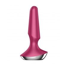 Анальная смарт-вибропробка Satisfyer Plug-ilicious 2 Бордовая