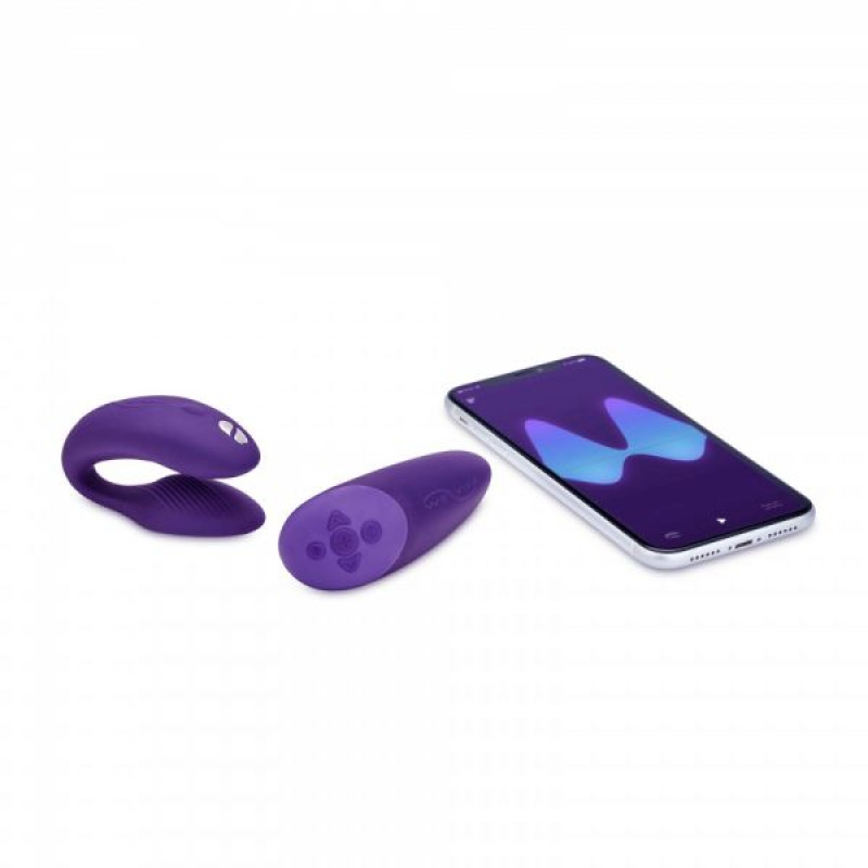 Вибромассажер для пар We-Vibe Chorus Фиолетовый Вибромассажер для пар We-Vibe Chorus Фиолетовый
