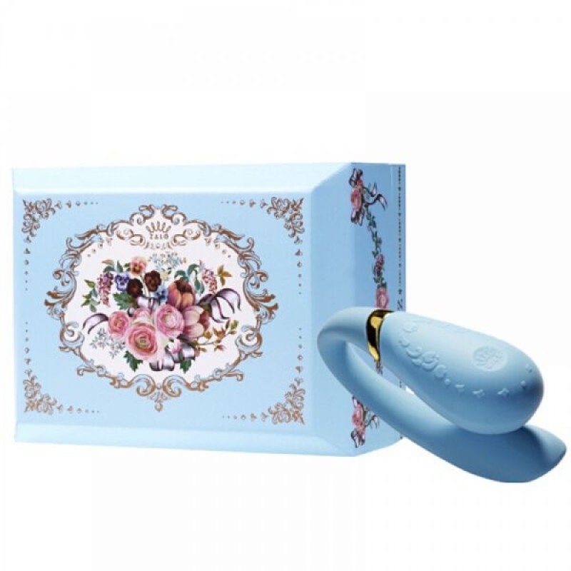 Вибромассажер с функцией управления со смартфона Zalo Fanfan Голубой Вибромассажер с функцией управления со смартфона Zalo Fanfan Голубой