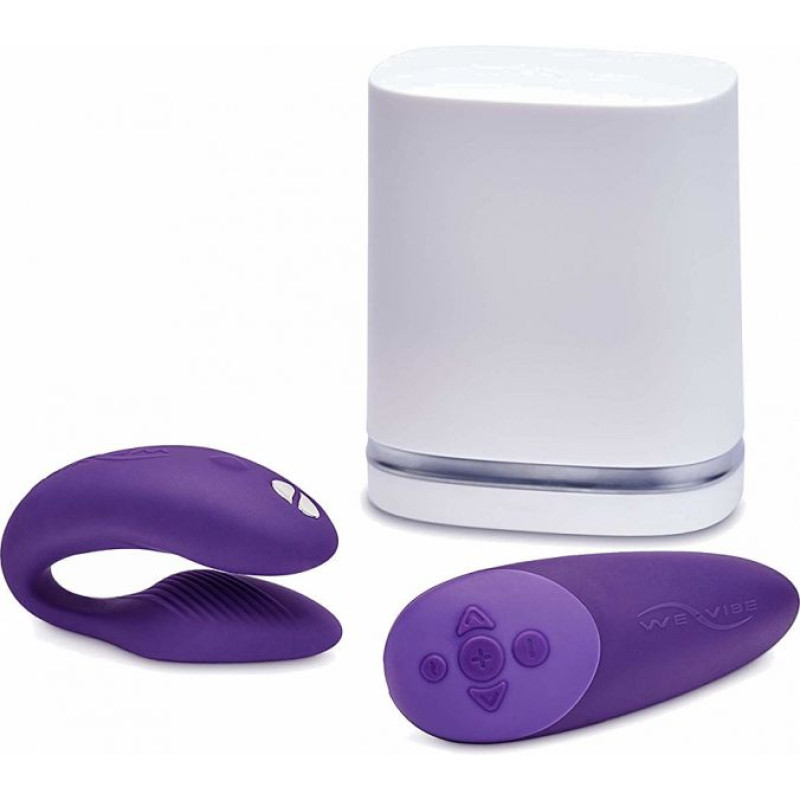 Вибромассажер для пар We-Vibe Chorus Фиолетовый Вибромассажер для пар We-Vibe Chorus Фиолетовый