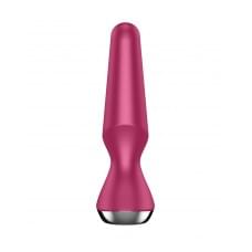Анальная смарт-вибропробка Satisfyer Plug-ilicious 2 Бордовая