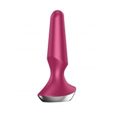 Анальная смарт-вибропробка Satisfyer Plug-ilicious 2 Бордовая
