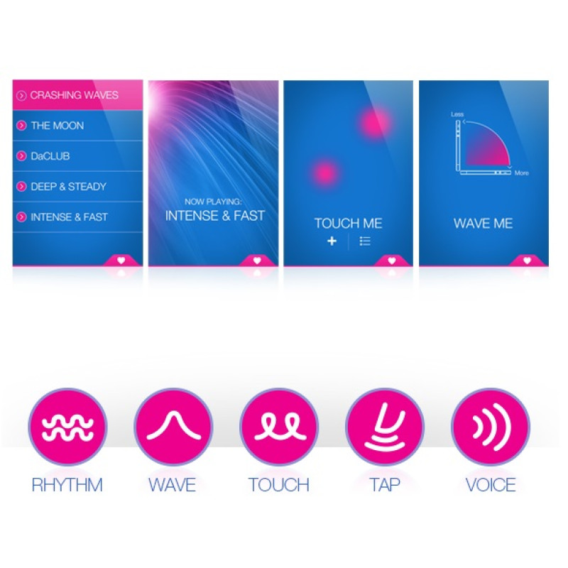 Вібратор OhMiBod BlueMotion App Controlled Nex 1 Вібратор OhMiBod BlueMotion App Controlled Nex 1