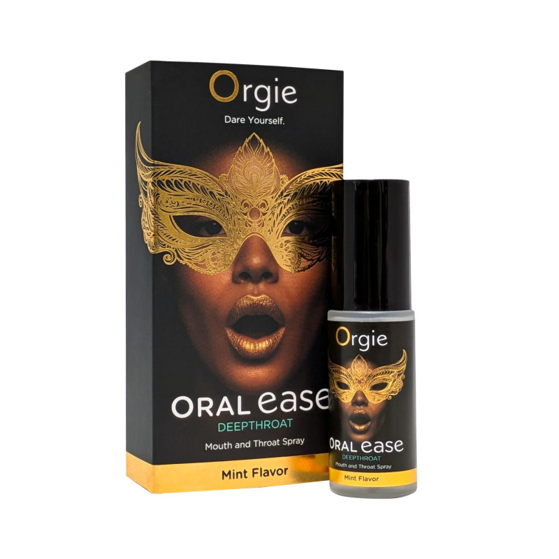 Спрей для глубокого минета Orgie – Oral Ease Deepthroat (15 мл), мятный, без анестетиков