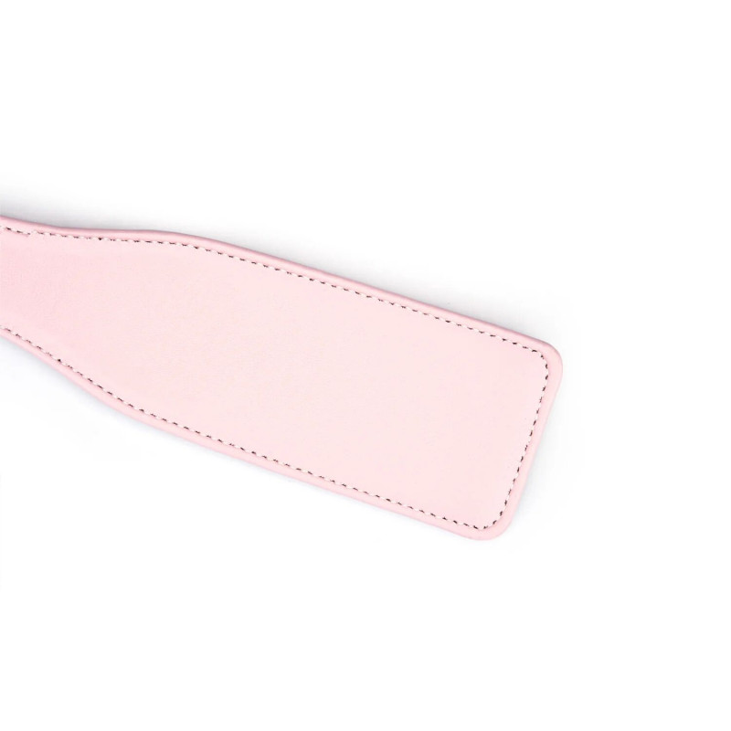 Паддл Liebe Seele White & Pink Leather Paddle