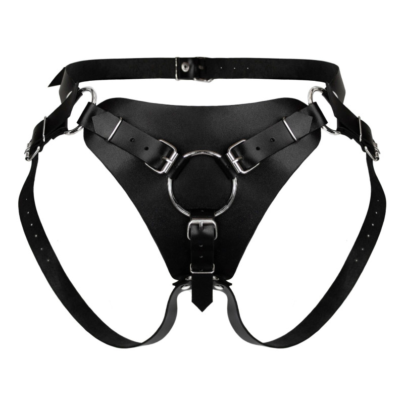 Трусики для страпона Feral Feelings Strap-on Harness Black Трусики для страпона Feral Feelings Strap-on Harness Black