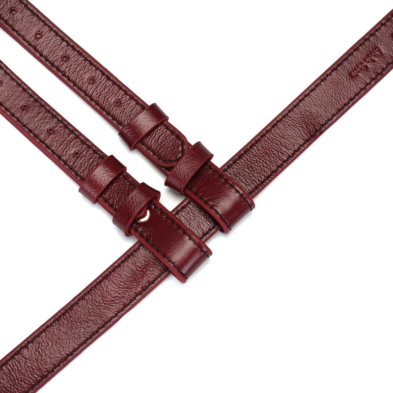 Трусики для страпона Liebe Seele Wine Red Strap on Harness Трусики для страпона Liebe Seele Wine Red Strap on Harness