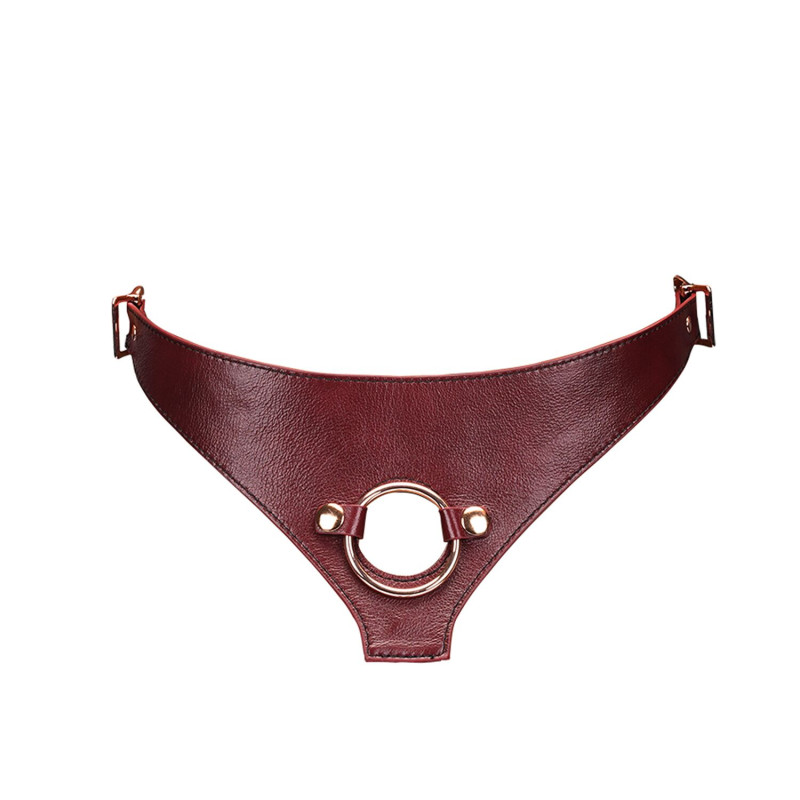 Трусики для страпона Liebe Seele Wine Red Strap on Harness Трусики для страпона Liebe Seele Wine Red Strap on Harness