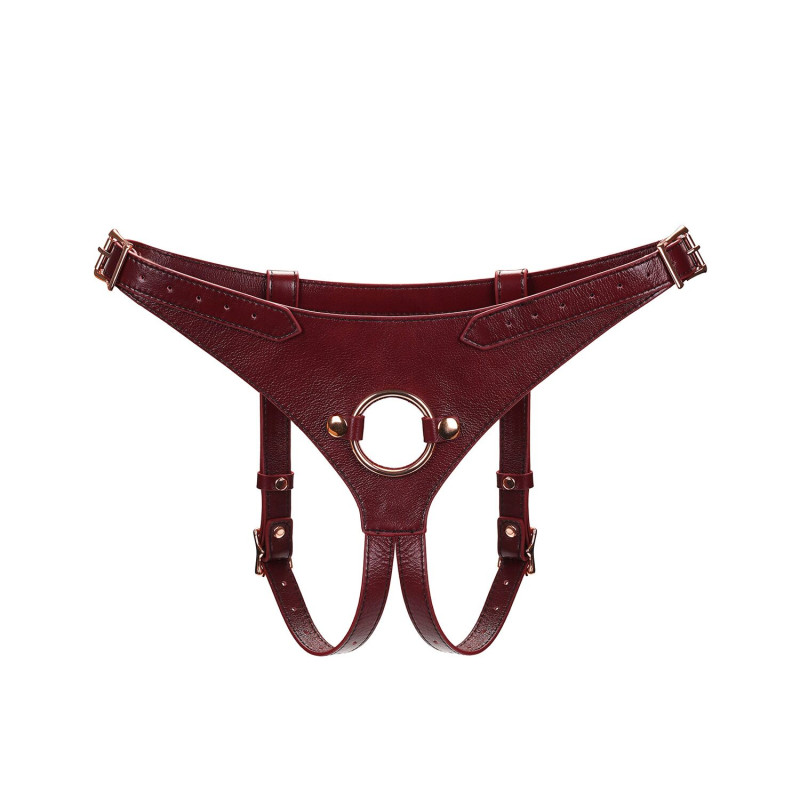 Трусики для страпона Liebe Seele Wine Red Strap on Harness Трусики для страпона Liebe Seele Wine Red Strap on Harness