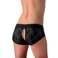 Трусы для страпона со свободным доступом Strap U Lace Envy размер L/XL