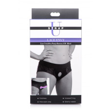 Трусы для страпона со свободным доступом Strap U Lace Envy размер L/XL