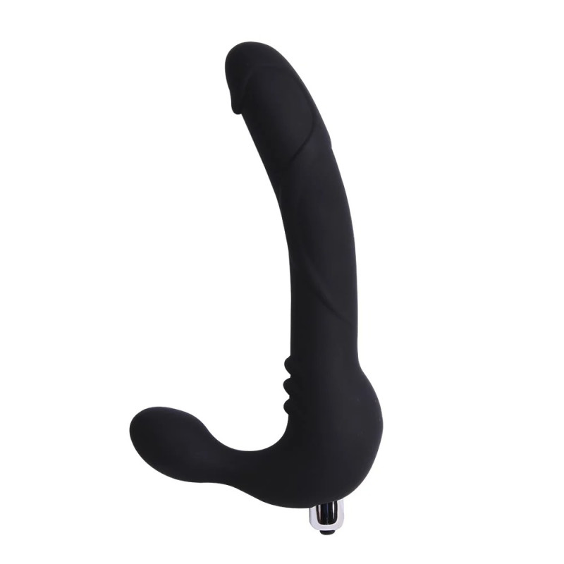 Страпон безременевий зі знімною віброкулею Chisa Black Mont 24 см Страпон безременевий зі знімною віброкулею Chisa Black Mont 24 см