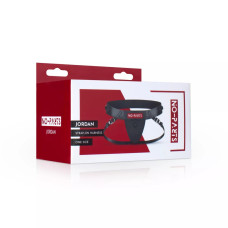 Трусы для страпона с одним креплением No-Parts Jordan черные, One Size