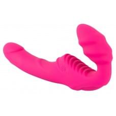 Жіночий страпон You2Toys Vibrating Strapless Strap-On Pink