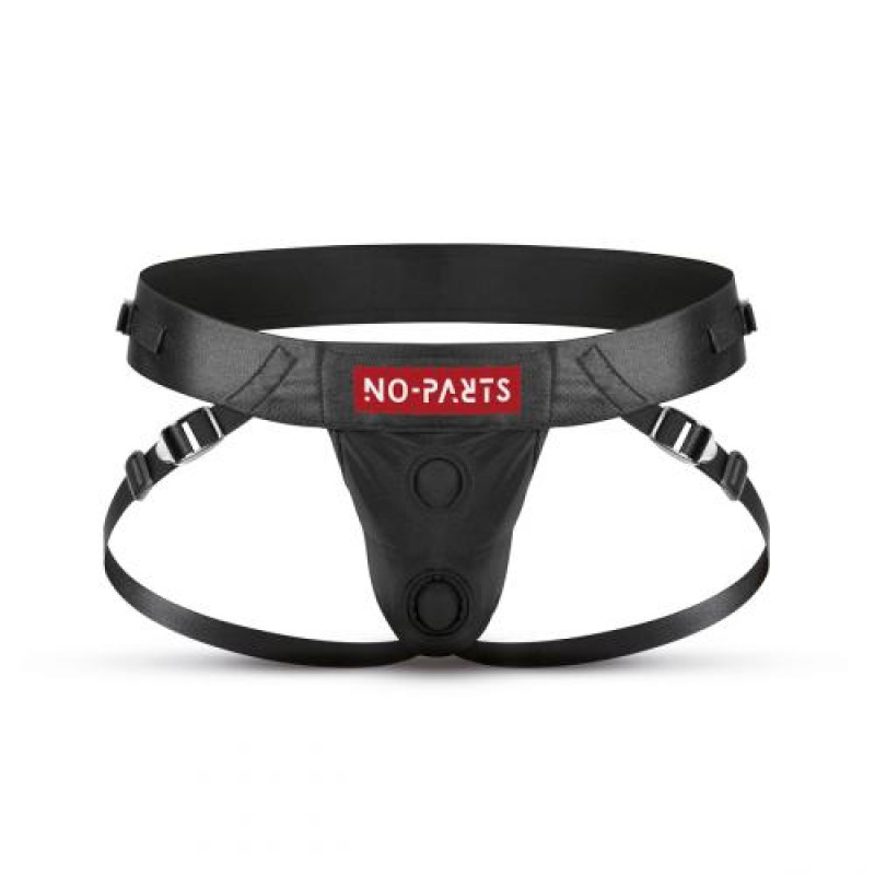 Труси для страпону з подвійним кріпленням No-Parts Taylor чорні, One Size Труси для страпону з подвійним кріпленням No-Parts Taylor чорні, One Size