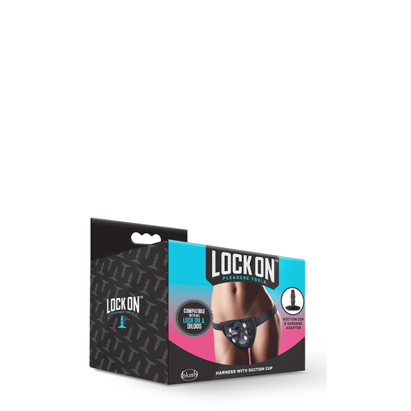 Трусики для страпона Blush LOCK ON STRAP ON HARNESS BLACK Трусики для страпона Blush LOCK ON STRAP ON HARNESS BLACK