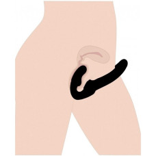 Безремневый страпон Strap U Revolver Черный