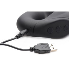 Страпон двойной Strap U Evoke Super Charged Черный