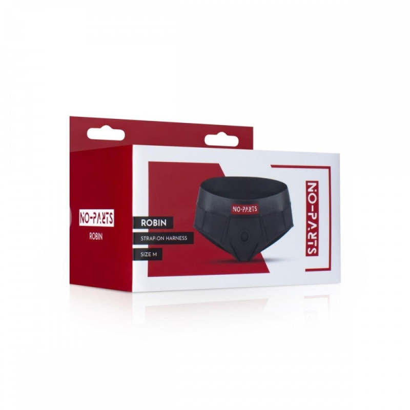 Труси для страпону No-Parts Robin, чорні, S Труси для страпону No-Parts Robin, чорні, S