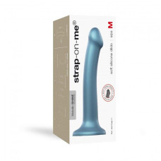 Насадка для страпону Strap-On-Me Mono Density Dildo Блакитна M