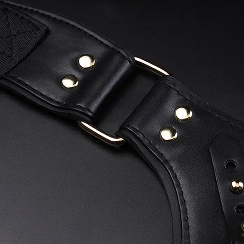 Труси для страпону з вібруючим дилдо Lockink рожевий, розмір М