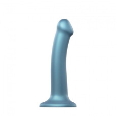 Насадка для страпона Strap-On-Me Mono Density Dildo Голубая M