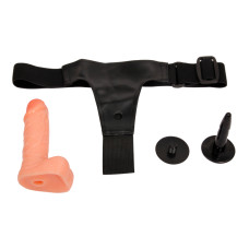 Женский страпон LyBaile Strap-On for Woman Телесный 15 см