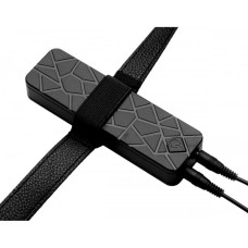 Двойной страпон с вибро Strap U Power Pegger бежевый