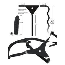 Женский Страпон You2Toys Silicone Strap-on Черный
