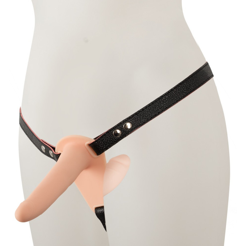Страпон You2Toys Vibrating Double Strap-On Страпон You2Toys Vibrating Double Strap-On