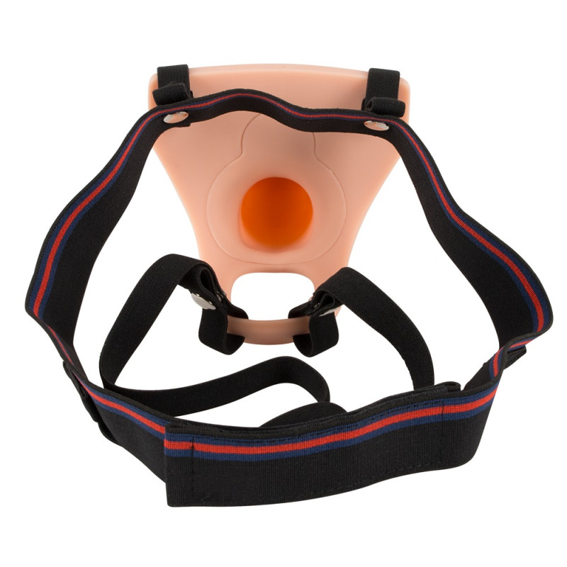 Страпон You2Toys Vibrating Strap-On Silicone Sleeve Large +6 см