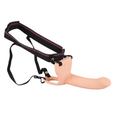 Страпон You2Toys Vibrating Strap-On Silicone Sleeve Large +6 см