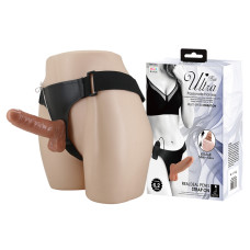 Страпон LyBaile Ultra Vibrating Realdeal Penis Strap On 6.2