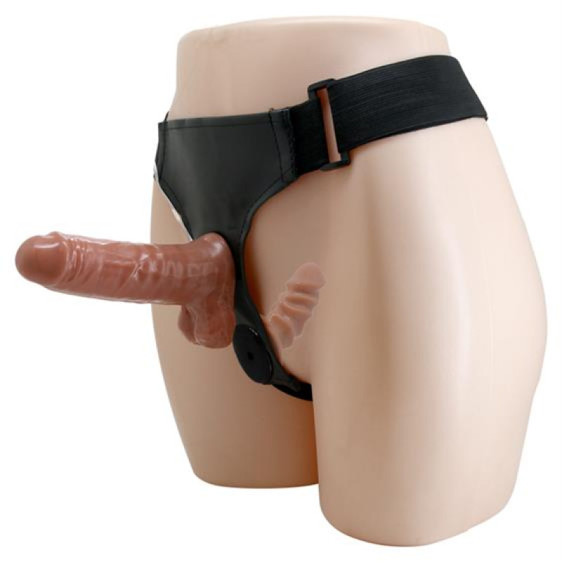 Страпон - Ultra Vibrating Dual Penis Strap On 6.2" Страпон - Ultra Vibrating Dual Penis Strap On 6.2"
