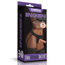 Страпон LoveToy Ingen Easy Strap-On Set 7 Flesh