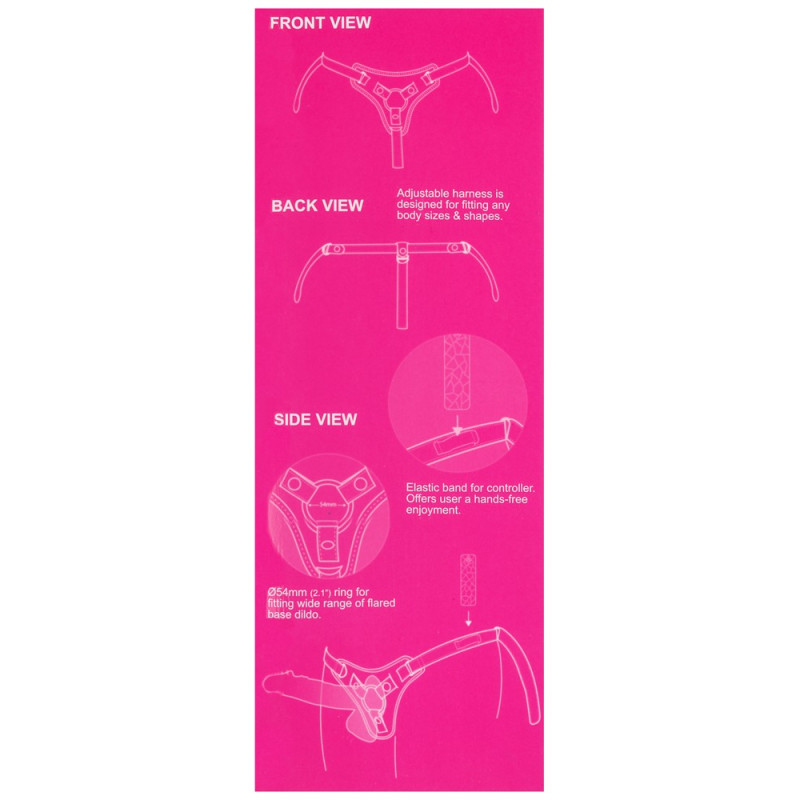 Женский Страпон Excellent Power SEXXBIAN Телесный 22.5 см Женский Страпон Excellent Power SEXXBIAN Телесный 22.5 см