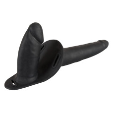 Жіночий страпон You2Toys Double Strap On Black Silicone