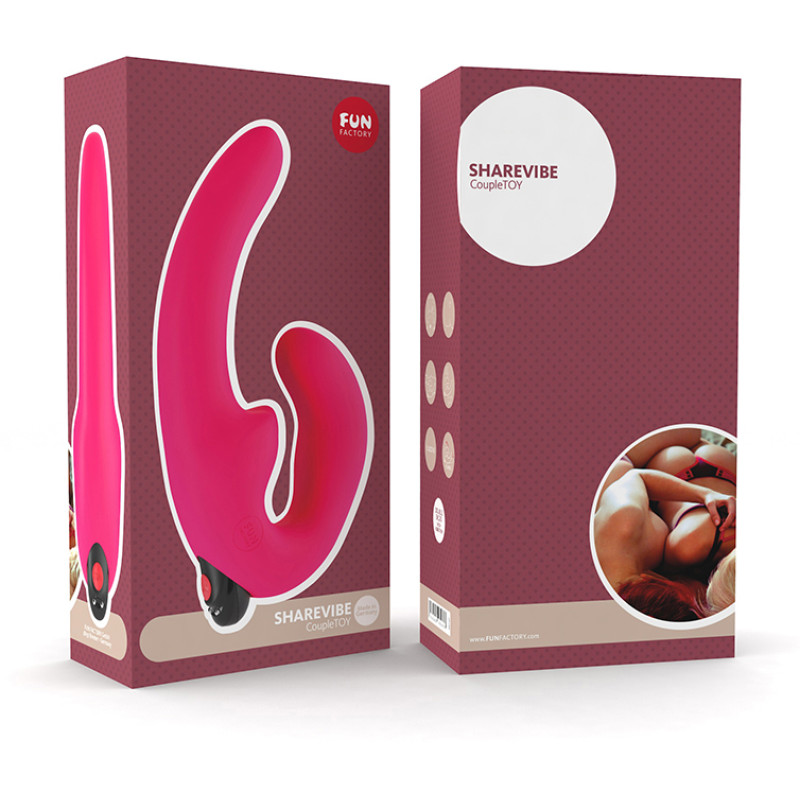 Страпон Fun Factory Sharevibe Рожевий Страпон Fun Factory Sharevibe Рожевий