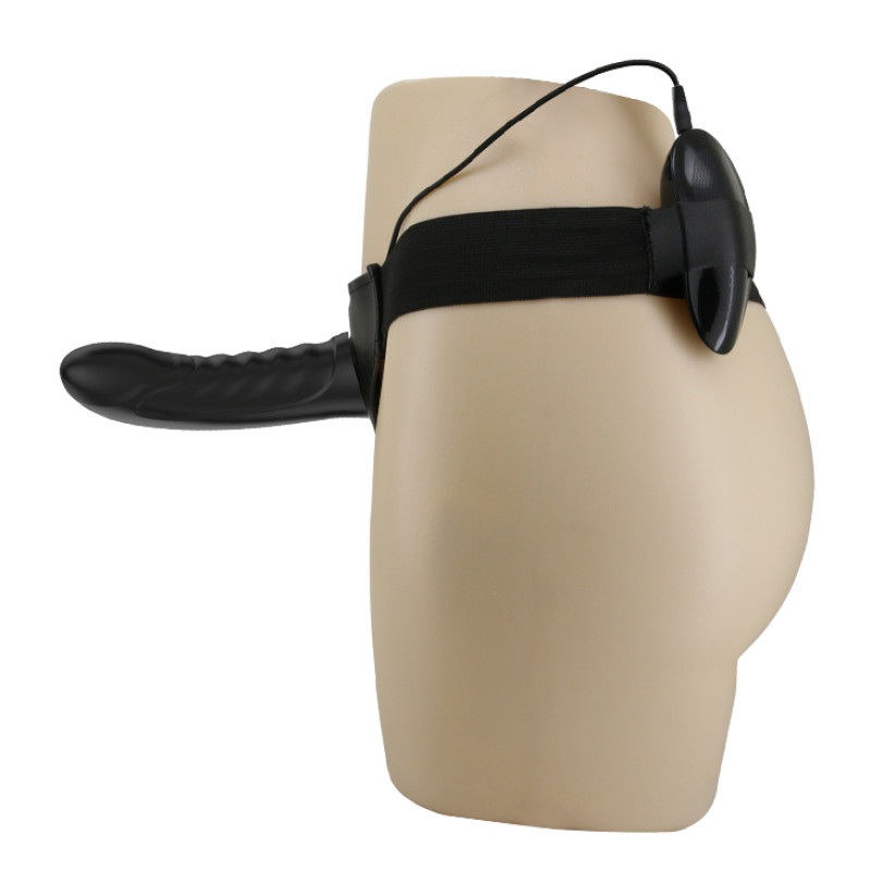 Мужской страпон Pretty Love Marvin Strap-On Harness Vibrating Черный 16.2 см Мужской страпон Pretty Love Marvin Strap-On Harness Vibrating Черный 16.2 см
