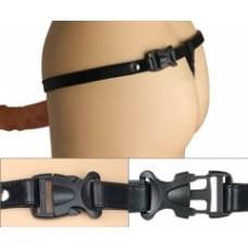 Страпон LoveToy Vibrating Unisex Hollow Strap On