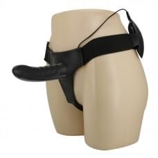 Мужской страпон Pretty Love Marvin Strap-On Harness Vibrating Черный 16.2 см