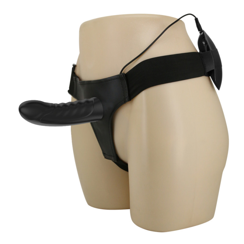 Мужской страпон Pretty Love Marvin Strap-On Harness Vibrating Черный 16.2 см Мужской страпон Pretty Love Marvin Strap-On Harness Vibrating Черный 16.2 см